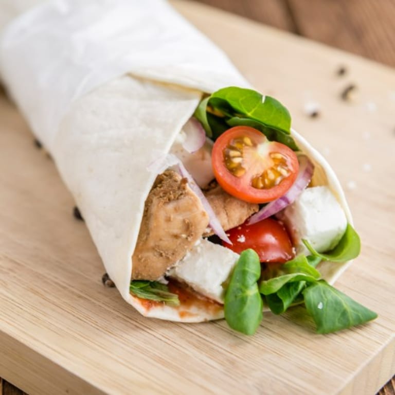 Buffalo Chicken Wrap Delight