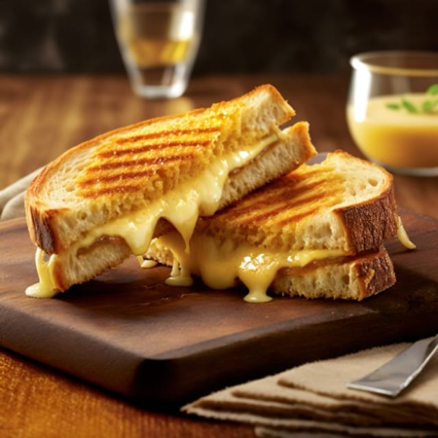 Grilled Cheese Sandwich.